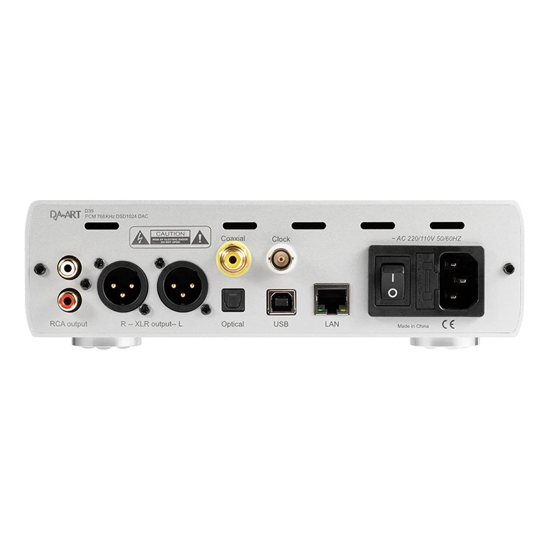 YULONG D39 декодер ЦАП ESS9039PRO DSD1024 PCM768 кГц AES коаксиальный оптический NET USB вход/выход