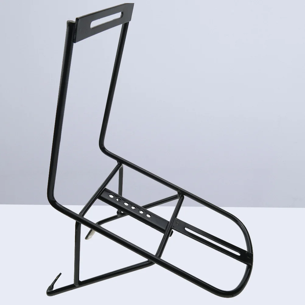 

Bike Front Luggage Rack Front Rack Carrier Panniers Shelf Cycling Bike Stand Accessories(Black)