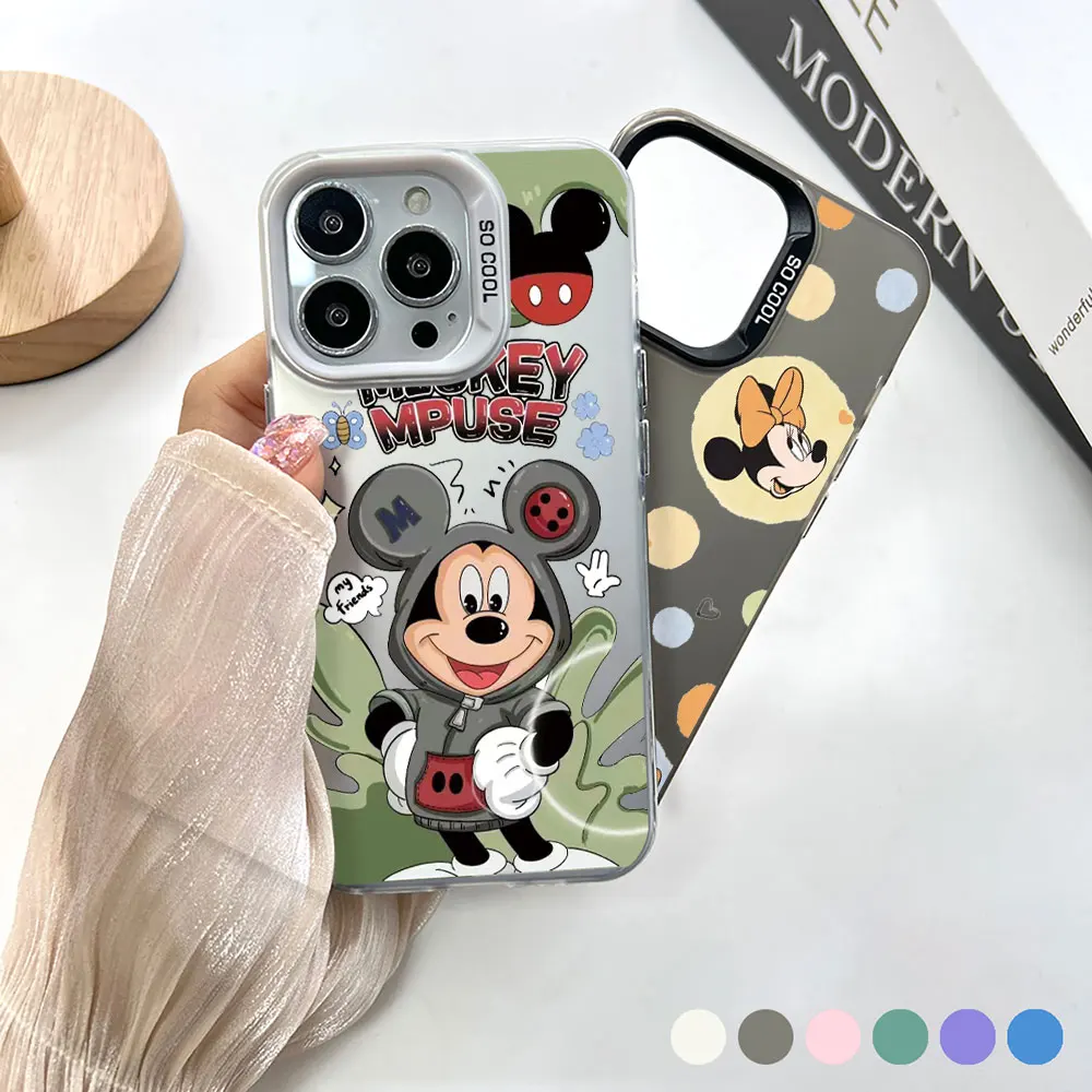 Disney Mickey Mouse Minnie Anime PHONE CASE FOR VIVO Y30 Y30I Y27 Y22 Y21E Y21A Y21G Y21T Y21 Y20 Y17 Y16 Y15A Y15 Y9 Y7 Y03 S