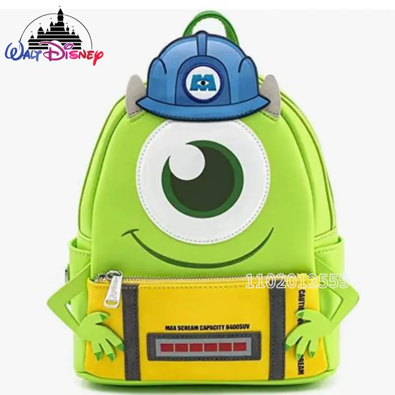 Disney Three Eyes New Women's Mini Backpack Cartoon Children's Schoolbag High Quality Cartoon 3D Fashion Leisure Backpack