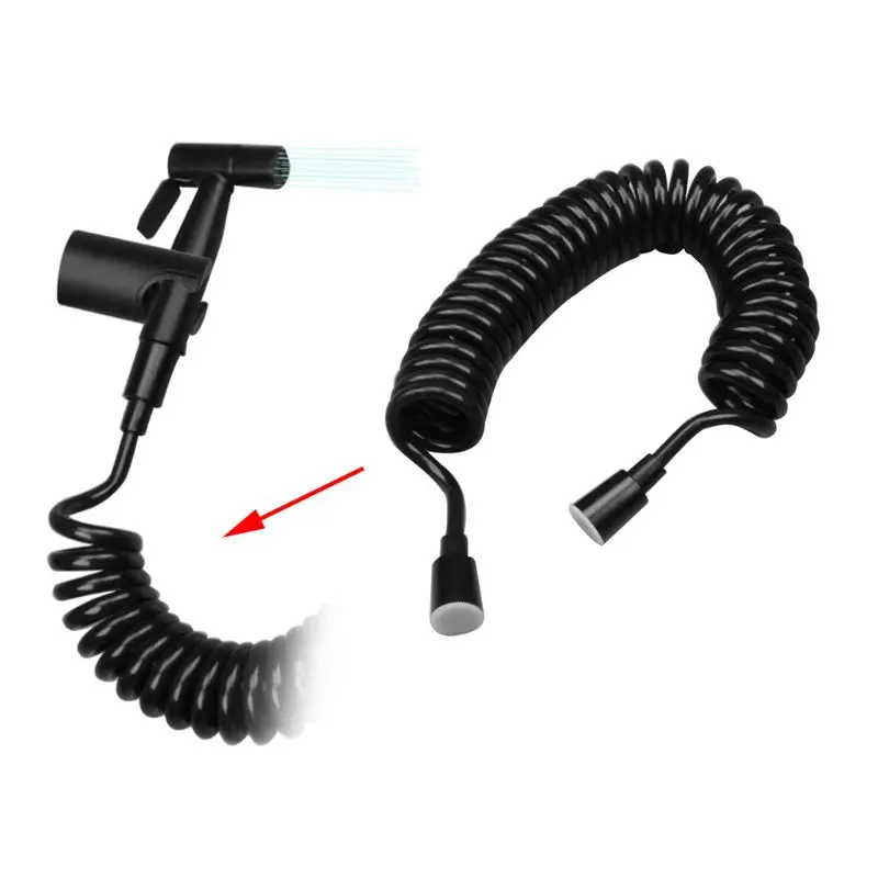 

200cm Flexible Telephone Shower Hose Water Plumbing Gun Connect Pipe Line Style For Toilet Bidet Sprayer 11XA