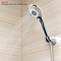 g12 digital display handheld shower head w 3 color temperature control led light 3spraying mode shower sprayer bathroom supply