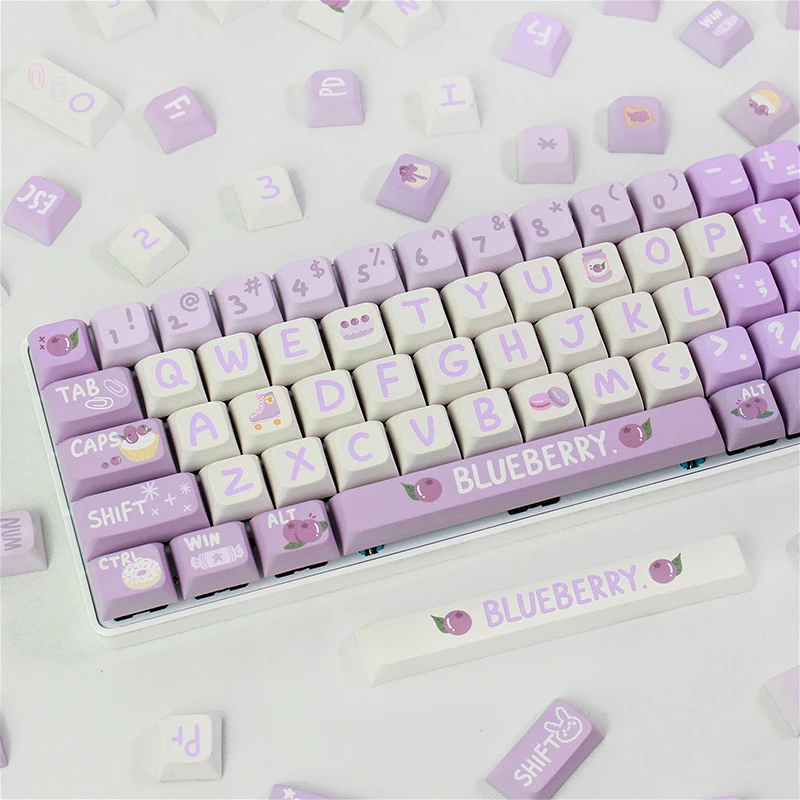 Набор клавиш Blueberry Juice XDA высота 131 набор совместимый с механической клавиатурой