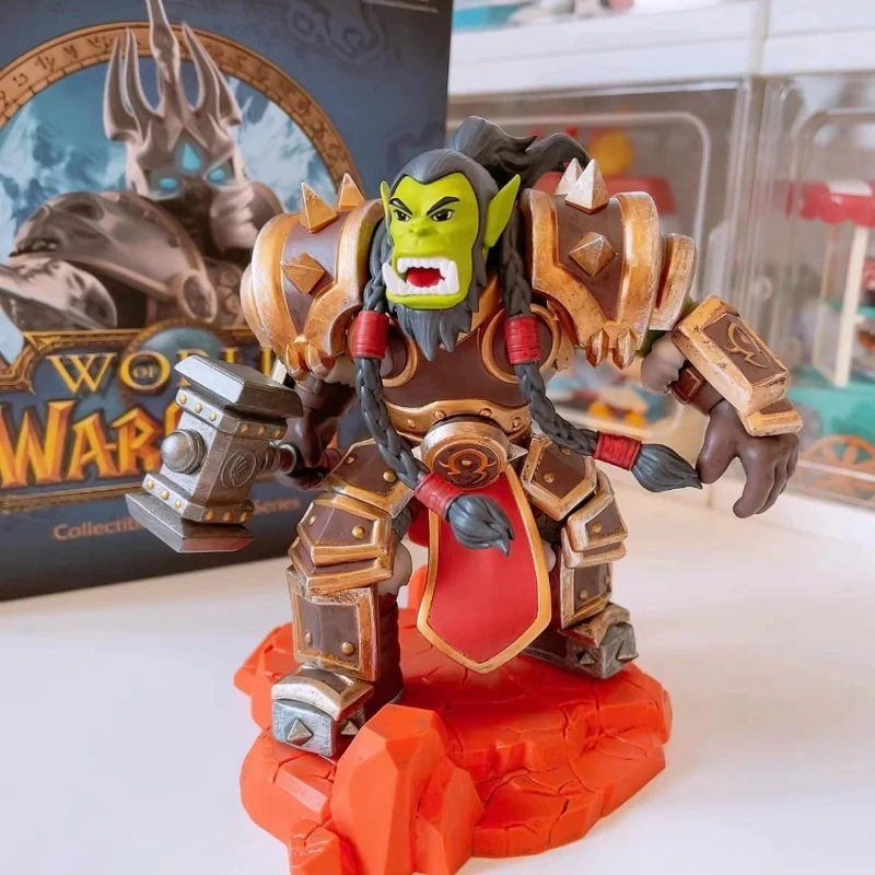 Фото POP MART World of Warcraft Classic: Слепая коробка-сюрприз с фигурками и украшениями, коллекционная серия, подарок для мальчиков №4