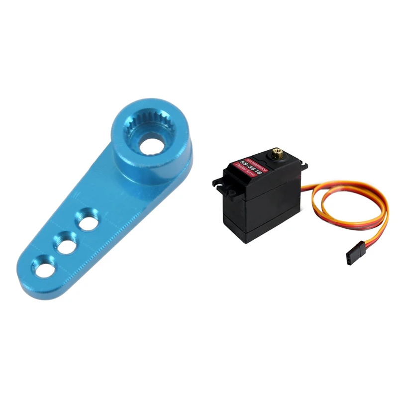 

28.5Mm 25T Teeth Tooth Steering Half Servo Arm Horn With KS-3518 Waterproof High Torque Full Metal Gear RC Servos