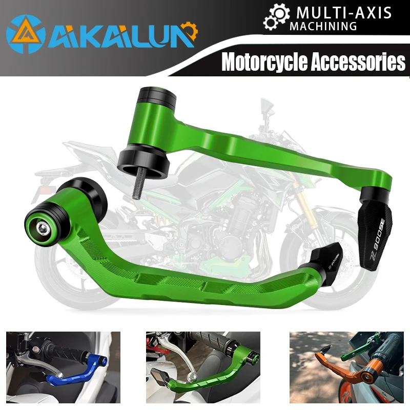 

2022 For Kawasaki Z900SE 2021-2022 Accessories Motorcycle CNC Aluminum Handlebar Handguards Lever Bar End Hand Guard Protector