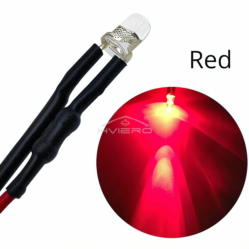 Светодиодные бусины HVIERO 3мм, 10 шт.