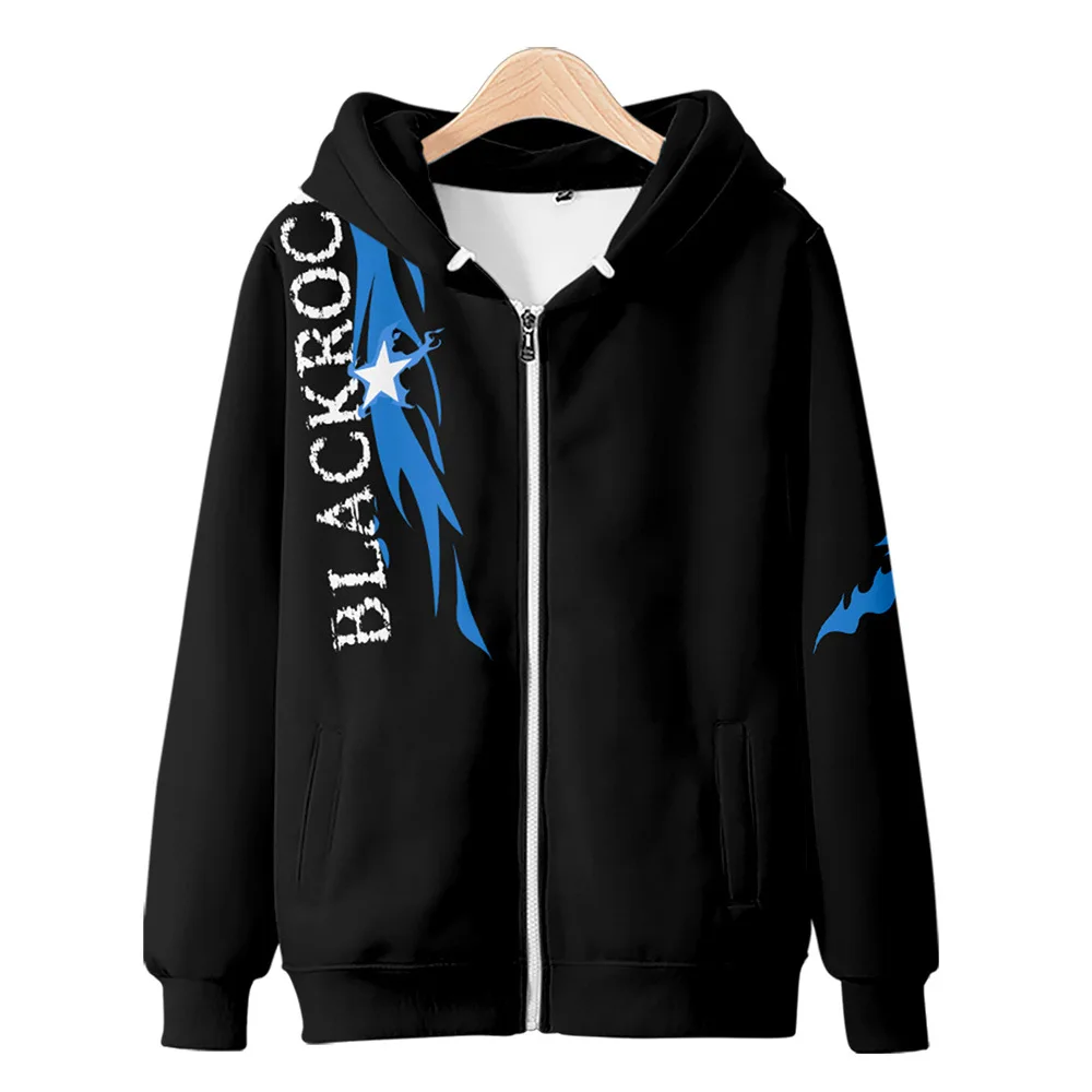 Костюм для косплея из аниме черная стрельба по рок костюм Мато куйру BRS худи