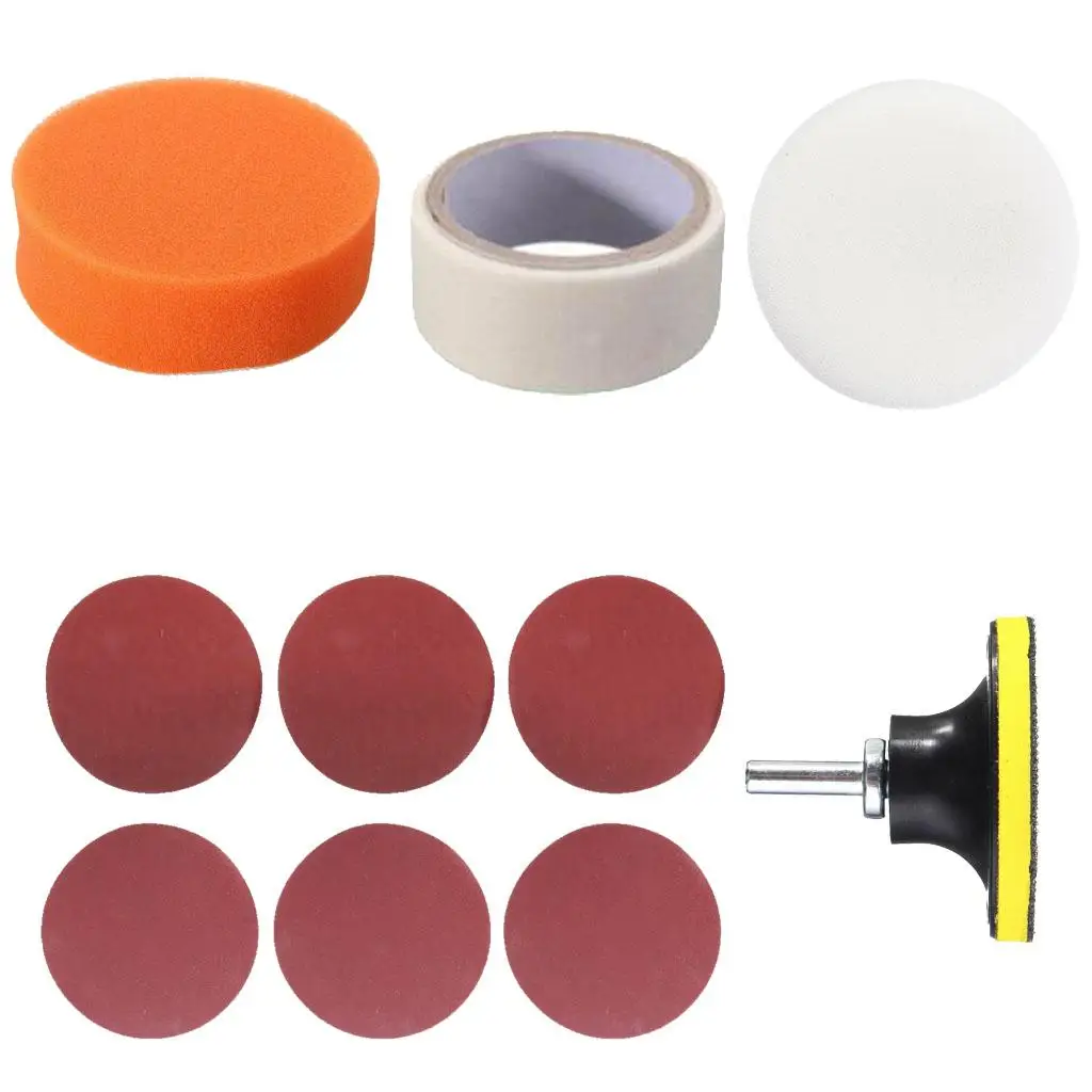 

Car vehicle motorcycle headlight lamp lens cleaning restoration kit