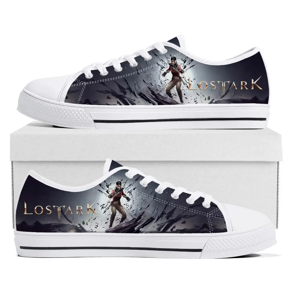 

Lost Ark Low Top Sneakers Hot Cartoon 3D Game Womens Mens Teenager High Quality Canvas Sneaker Couple Fashion Custom Built Shoes