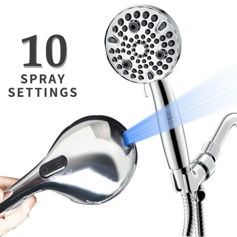 

Rainfall Shower Head Modern Bathroom Accessories Sets Faucet Multifunctional Bath Tool Home Accessories Pressurized Sprinkler