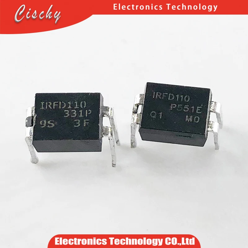 

5 шт./лот IRFD110 IRFD120 IRFD123 IRFD220 IRFD9020 IRFD9024 IRFD9110 DIP-4