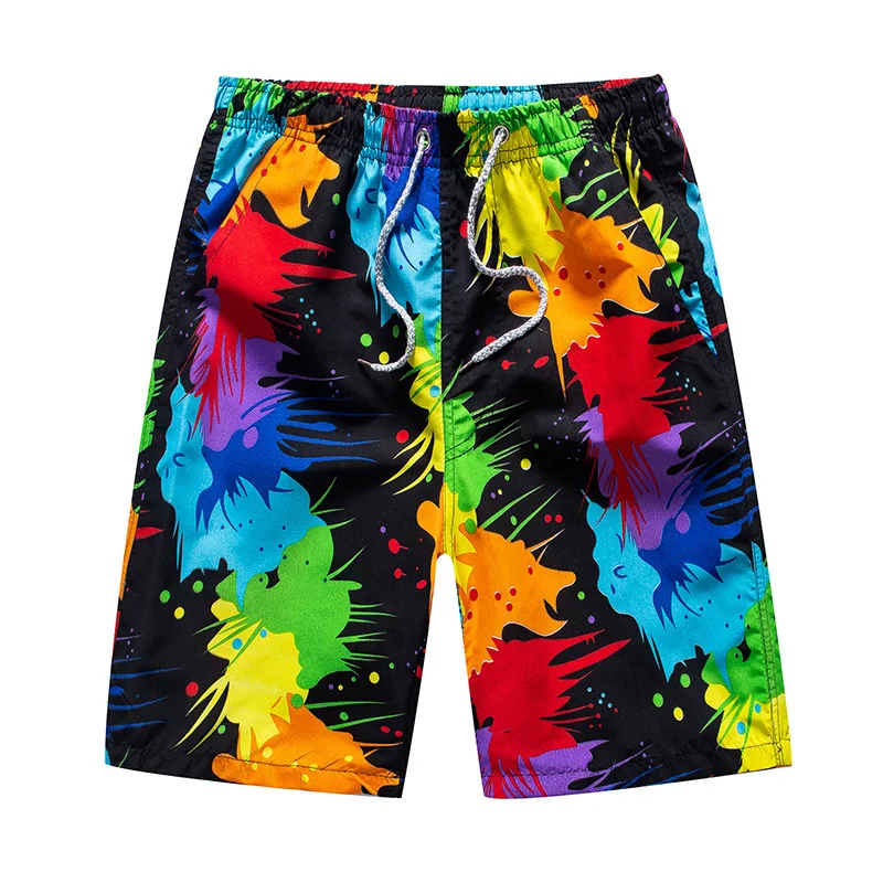 

New Men's Beach Short Swim Short Surfing Maillot De Bain Sport Man Women Board Shorts Bermuda Swimwear #A