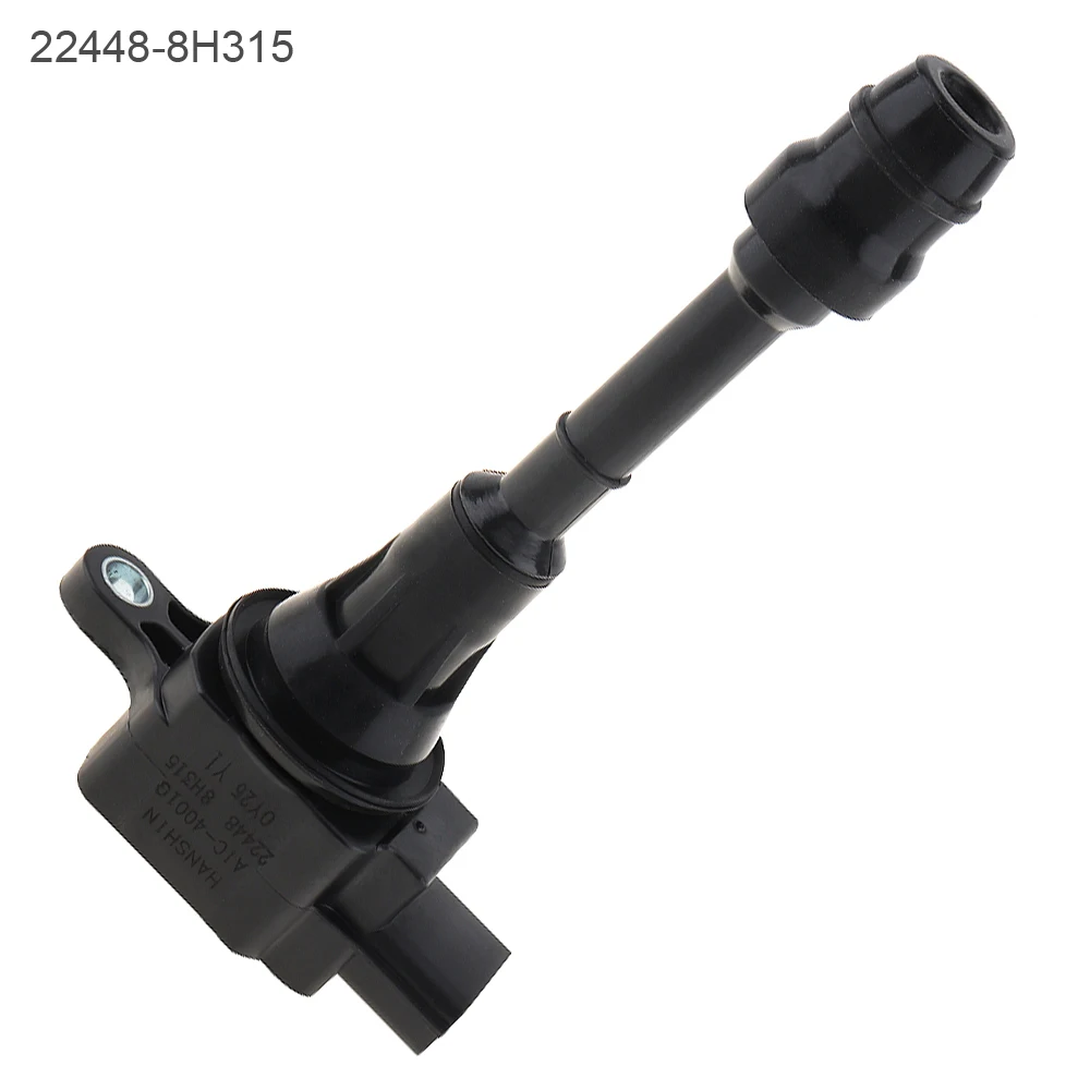 

Finest Car High Pressure Pack Durable Vehicle Black Ignition Coil Replacement High Tension Coil 22448-8H315 for Nissan- X-Trail