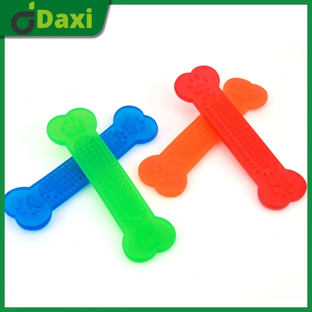 

Прозрачная жевательная игрушка для собак, поливинилхлоридная резиновая игрушка для измельчения зубов, гибкость и сопротивление укусам, же...