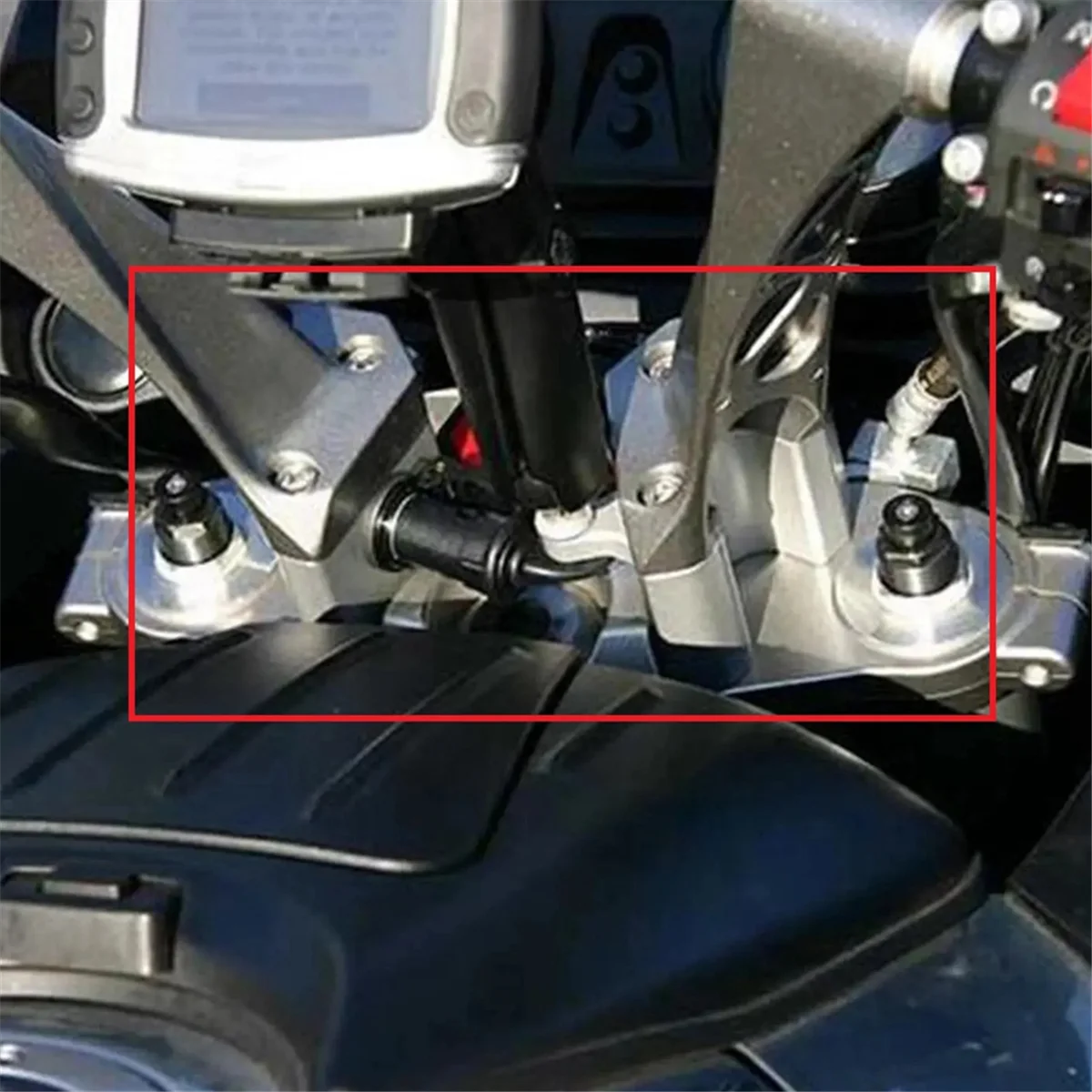 Переходник для установки на руль мотоцикла Удлинительный комплект креплений