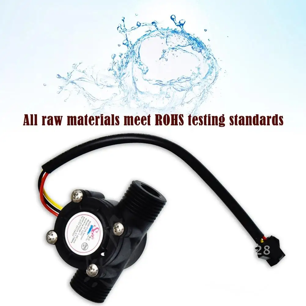 Диспенсер для воды 1/2 дюйма с датчиком потока МПа 5-18 В постоянного тока