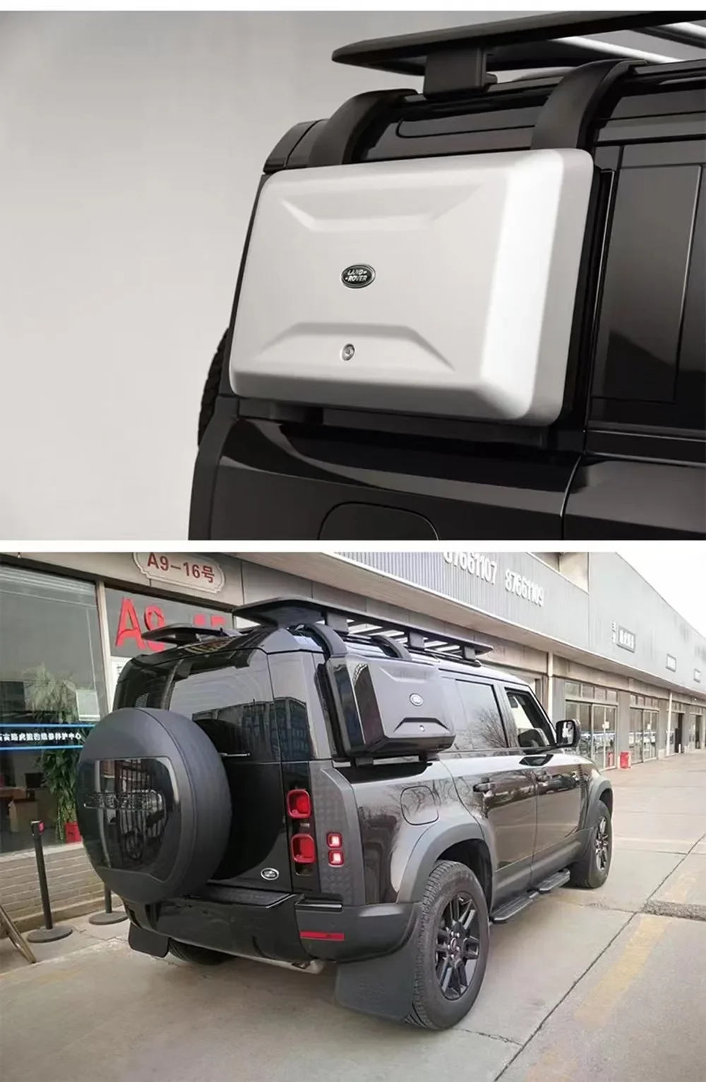 Для 2020 2021 2022 Land Rover Verdediger Auto-Onderdelen Kofferbak Kant Gereedschapsdoos Reisbagage Koffer