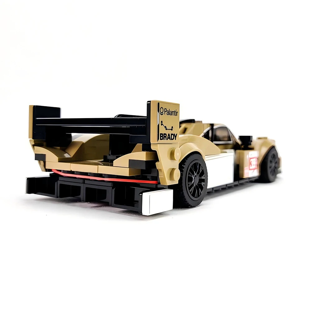 302 шт. MOC Скорость ​ Champion Le Mans 24 часа гонка на выносливость 2023 г. серия WEC 963 модель