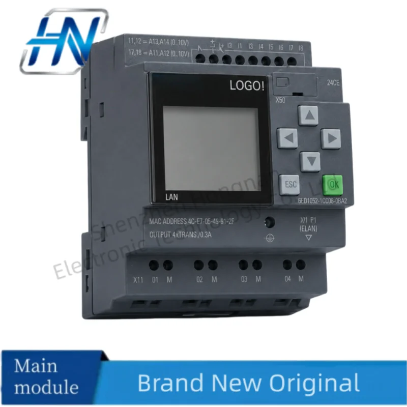 Фото Новый оригинальный логический модуль PLC logo 8.4, 6ED1052-1HB08-0BA2 6ED1052-1CC08-0BA2 6ED1052-1FB08-0BA2 6ED1052-1MD08-0BA2 №1