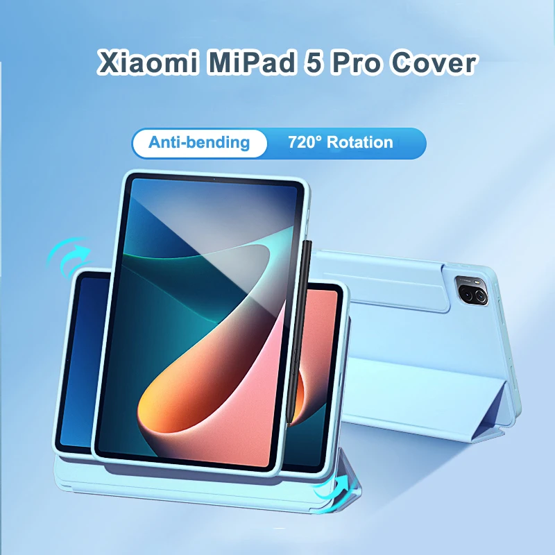 

Magnetic Case for Xiaomi MI PAD 5 Case MiPad 5 Pro Magnetic Separation Case for Xiaomi MiPad 5 Pro Detachable Back Shell Case