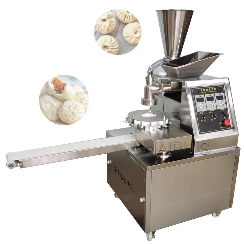 

Momo Roti Maker Machine Chinese Bao Stuffed Bun Making Machine Automatic Momo Steamed Baozi Making Machine