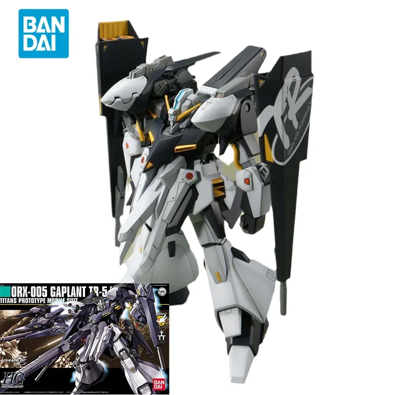 Фото Bandai оригинальная аниме-модель GUNDAM HGUC 1/144 ORX-005 GAPLANT TR-5 GUNDAM, экшн-фигурки, игрушки, коллекционные подарки для детей №1
