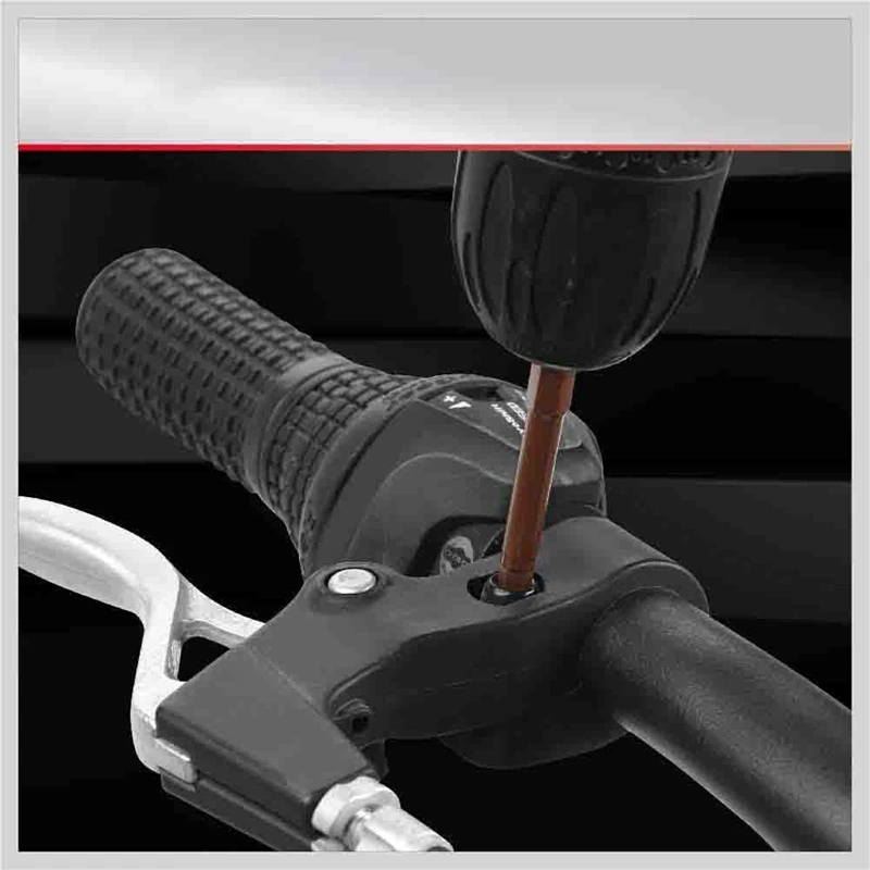 23 шт. набор сверл с шестигранным ключом сверло метрические и SAE S2 сталь 1/4 дюйма