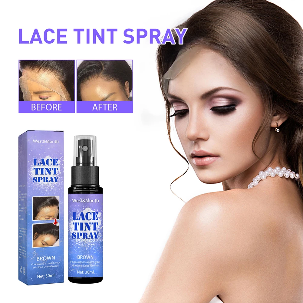 Hair Concealer Spray For Wigs Natural Lace Tint Mousse Stron