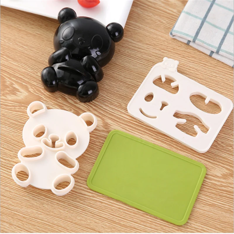 

1set Cartoon Animal Rice Ball Mold Kitchen Accessories Bento Sushi Moulds Sanwich Decor Gadgets Sandwich Food Maker Mould Home85