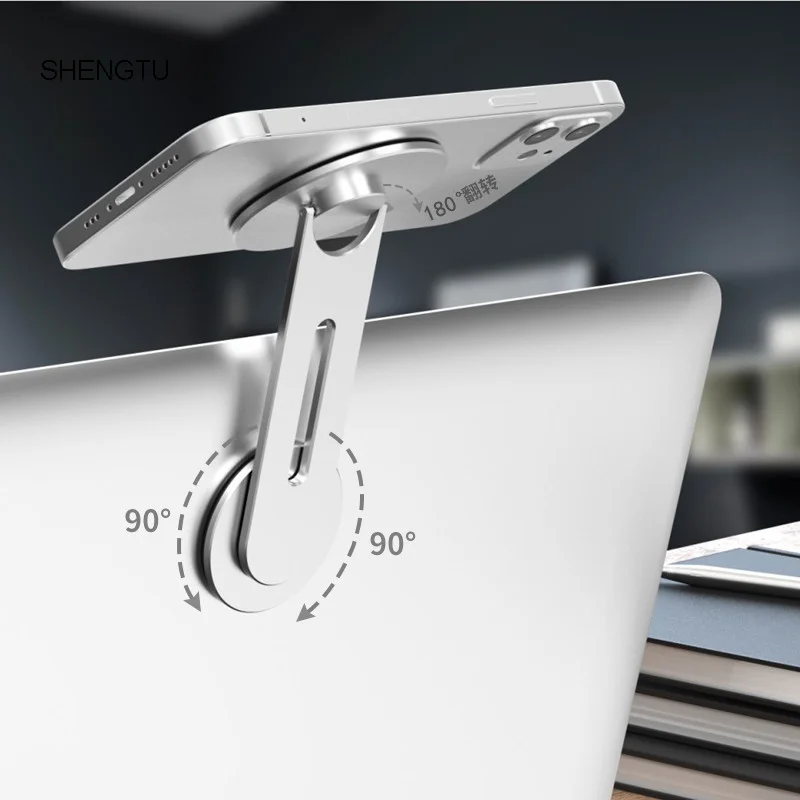 

Mac extended iPhone camera bracket Tesla car mounted invisible bracket magnetic mobile phone bracket
