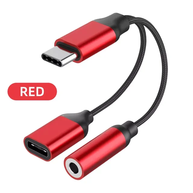 2 в 1 USB-Разветвитель для наушников 3 5 мм |