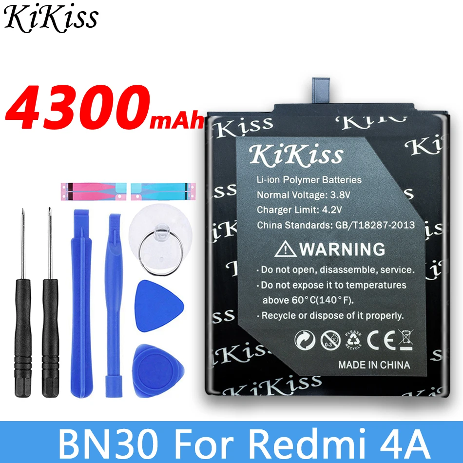 

Аккумулятор для телефона Xiao Mi BN30 для Xiaomi Redmi 4A Mi4A M4A Mi 4a, Сменные Аккумуляторы для смартфонов BN 30 BN-30