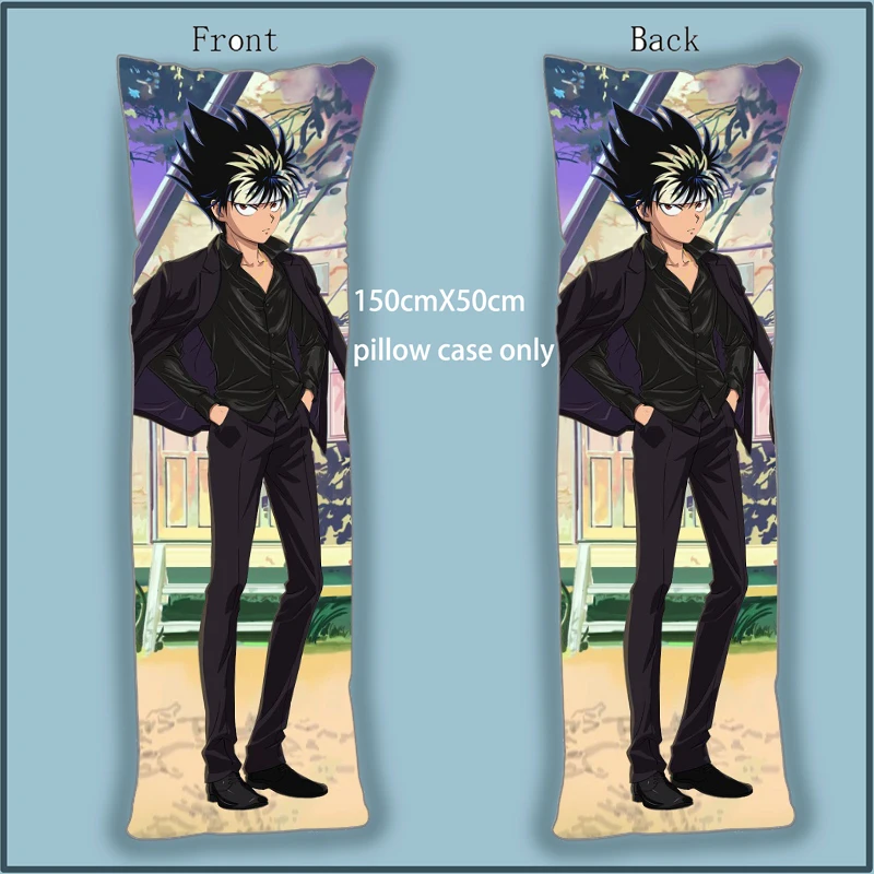 

Anime Dakimakura Male Body Pillow Case Yu Yu Hakusho Hiei cover 150x50cm Home Decoration Pillowcases Printed long