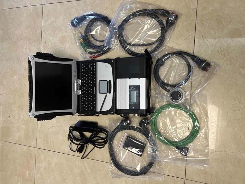 

2023.09 MB SD C5 Star Diagnostic Tool with Engineering Software SSD in CF-19 i5 Tablet PC Support Offline Programming