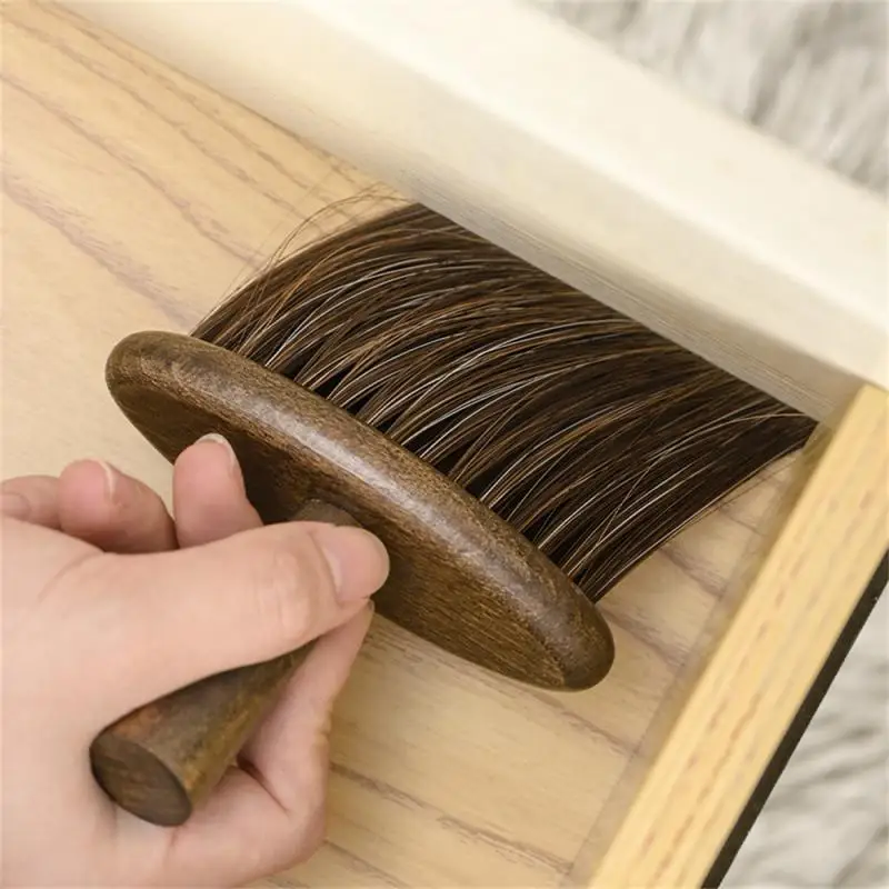 

Solid Wood Small Brush Glass Brush Portable Multifunctional Cleaning Brush No Dead Angle Decontamination Device High Quality