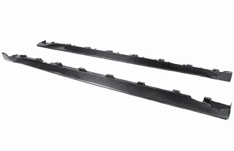 Для Ford Mustang 2015-19 годов боковые юбки из углеродного волокна рокерные панели стиль