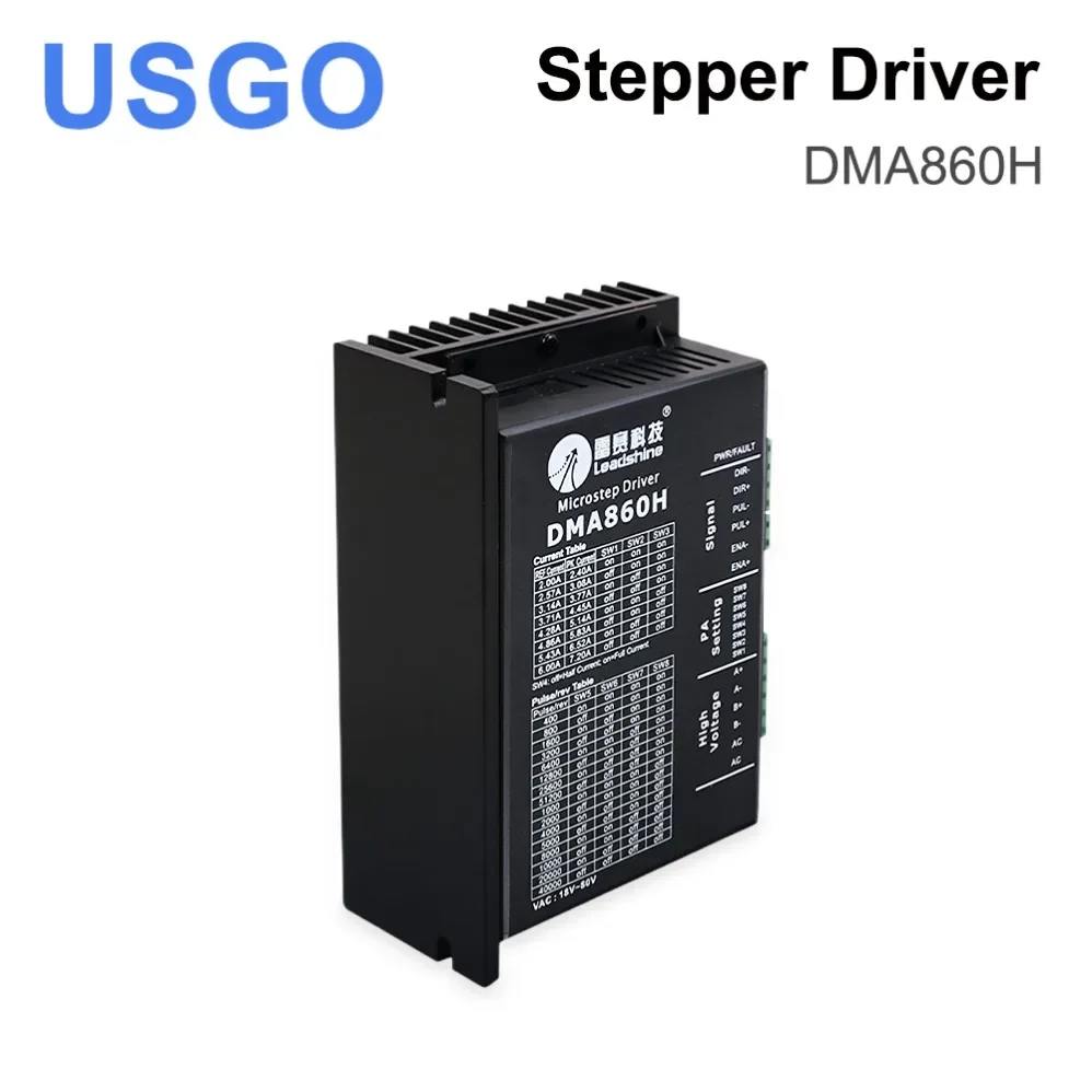 Двухфазный шаговый драйвер Leadshine DMA860H 7-16 мА 18 в/70 в/80 В переменного тока 2 4-а для