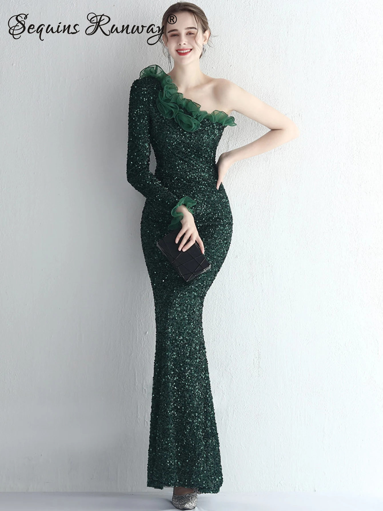 Женское длинное летнее платье с блестками элегантное роскошное вечернее для