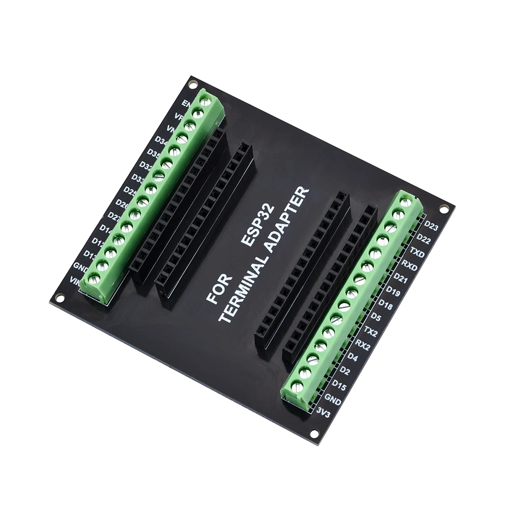

Плата расширения ESP32, совместимая с ESP32 WiFi Bluetooth макетная плата 30Pin GPIO, плата расширения
