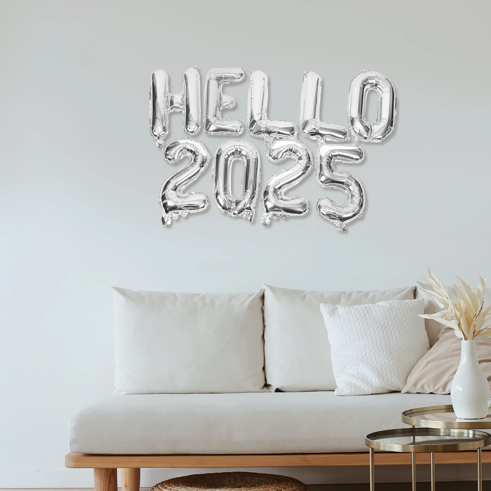 Воздушный шар 2025 года арка из розового золота золотые воздушные шары новогодний