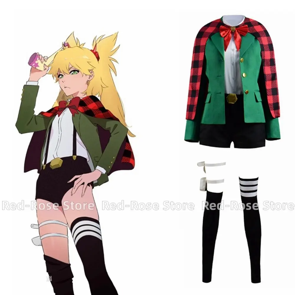 

Anime Cos Burn The Witch Ninny Spangcole Cosplay Costumes Outfit Halloween Christmas Uniform Suits