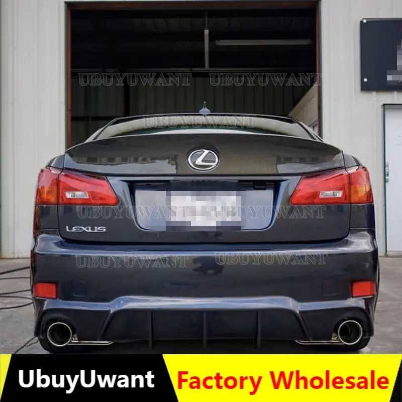 

Для LEXUS IS250 IS350 ISF 2006-2011 IS350 Автомобильный задний спойлер, крыло багажника, губа, заднее крыло, губа, спойлер для багажника, задний спойлер для губ