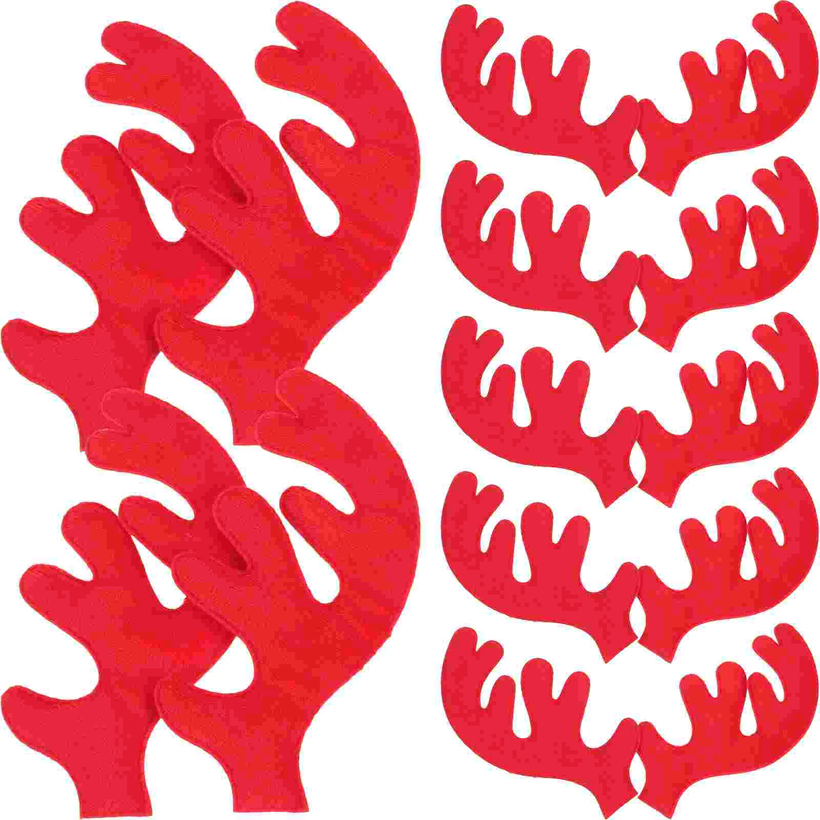 30 шт. тканевые рога шляпа украшение оленя рождественские аксессуары для