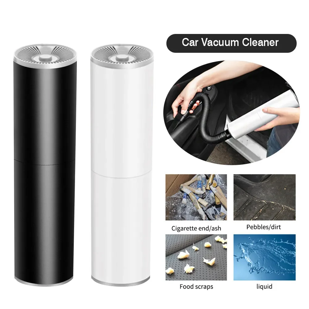 

12V Car Mini Vacuum Cleaner Portable Car Vacuum Cleaner 120W High Power Wet And Dry Dual Use Dust Catcher Cleaner