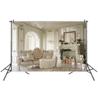Luxury House Interior Sofa Fireplace Gifts Photography Background Photozone Photocall Photographic Backdrops For Photo Studio