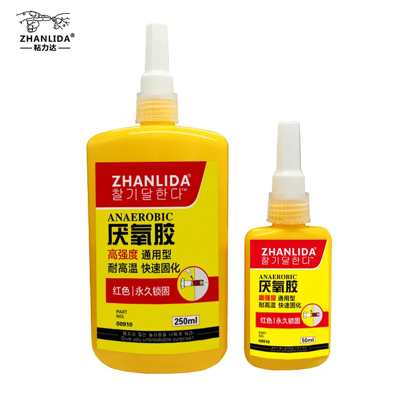 340 Screw Glue 50ML High Strength for Permanent Locking And Sealing of Round Fixing or M36 Thread