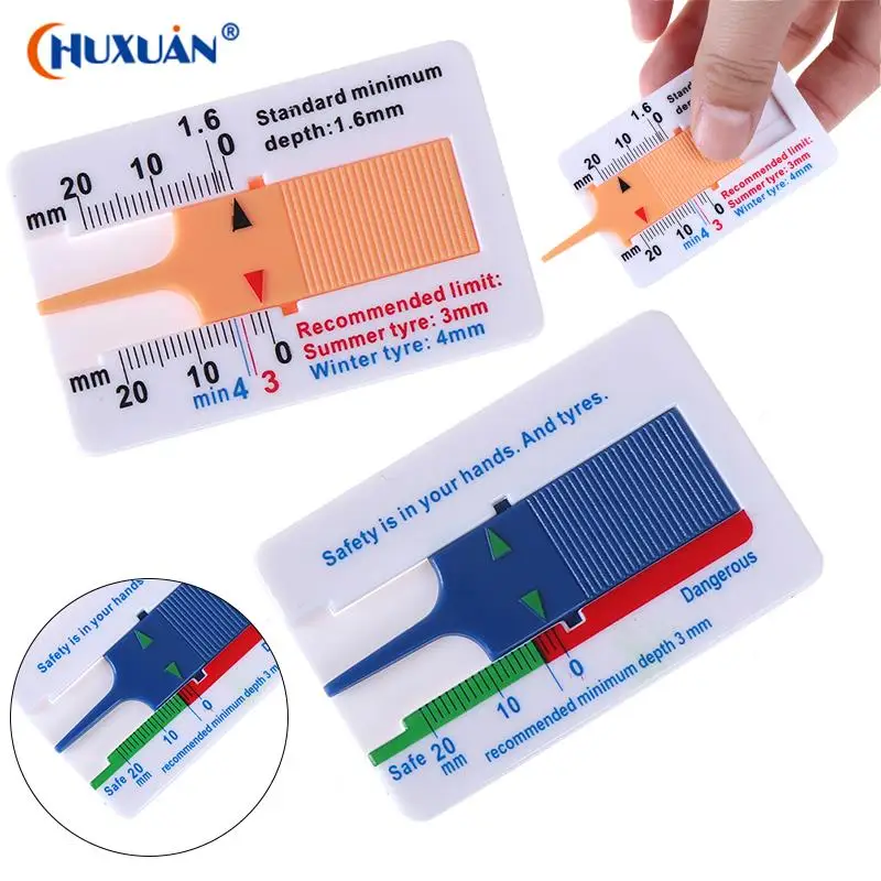 

Толщиномер для автомобильных шин, измеритель толщины протектора, колодки, башмака, 0-20 мм