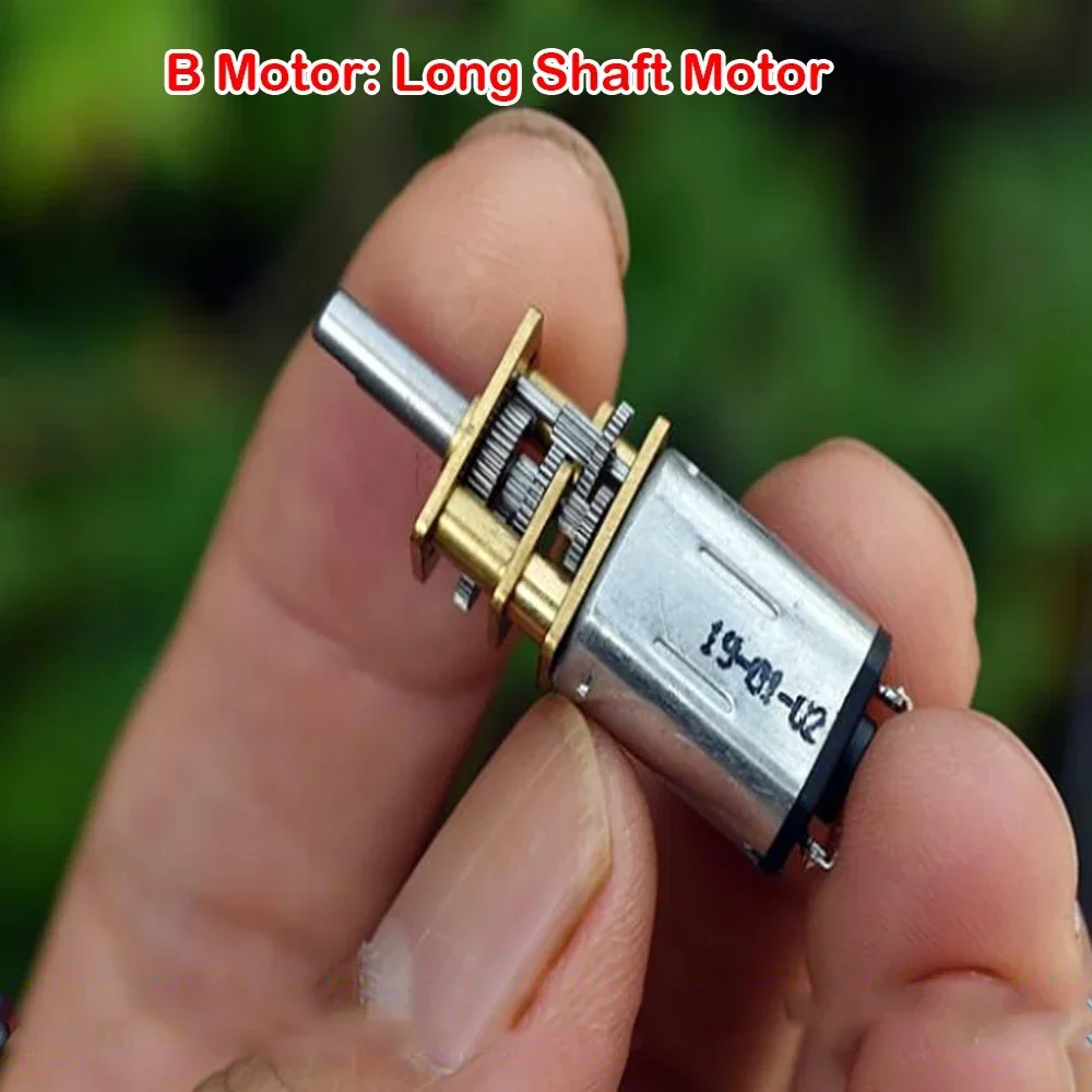 Мини N20 мотор-редуктор цельнометаллический редуктор постоянного тока 5 В-6 В 53