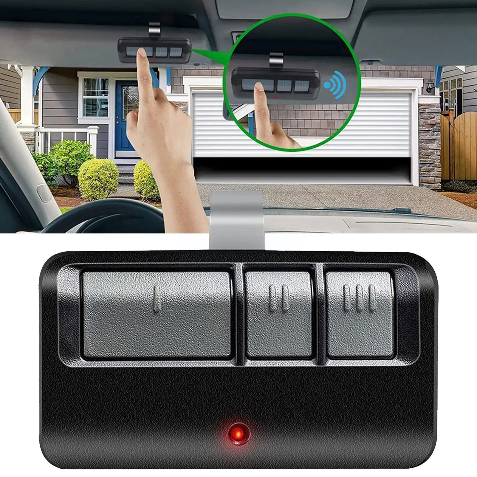 

Garage Door Remote Control Compatible With Chamberlain LiftMaster Remote 3-channel Opener 893MAX Door Garage Control V1U2